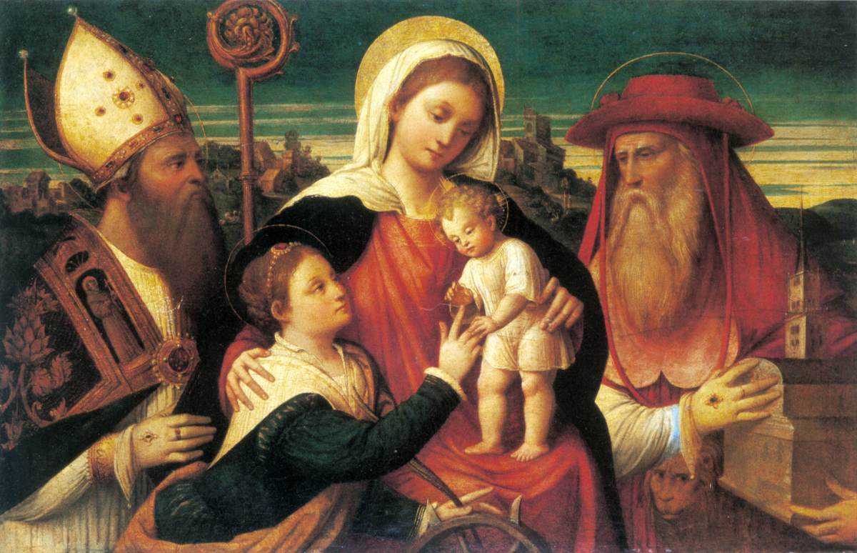 Il matrimonio mistico di Santa Catalina