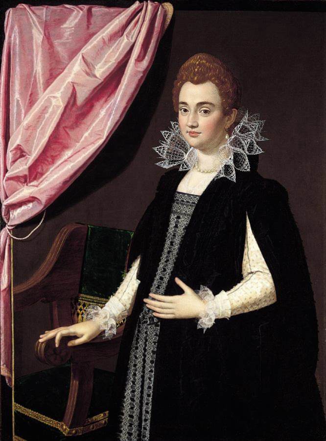Portrait d'une femme noble