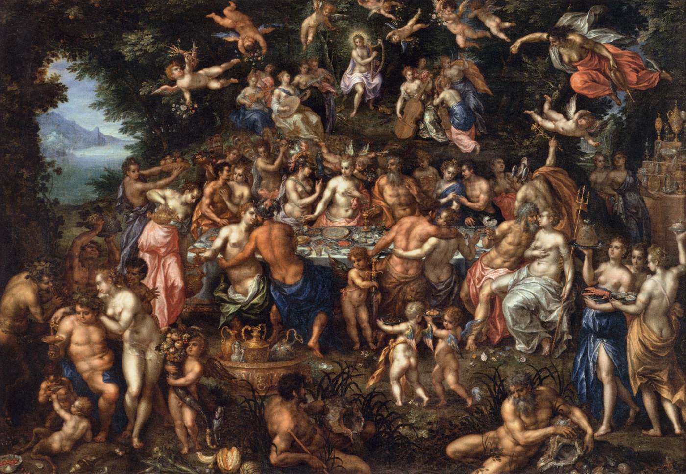 The Nupcias de thetis e Puelo