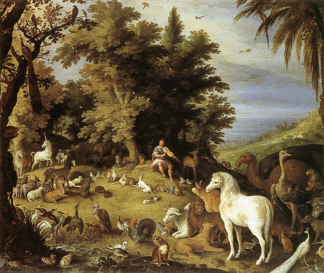 Orphée et bêtes