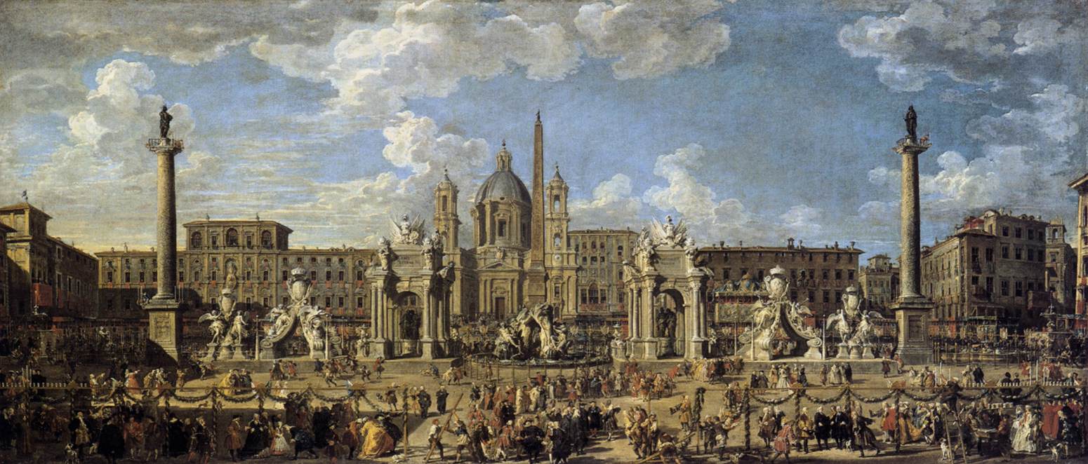 Navona Square a Roma