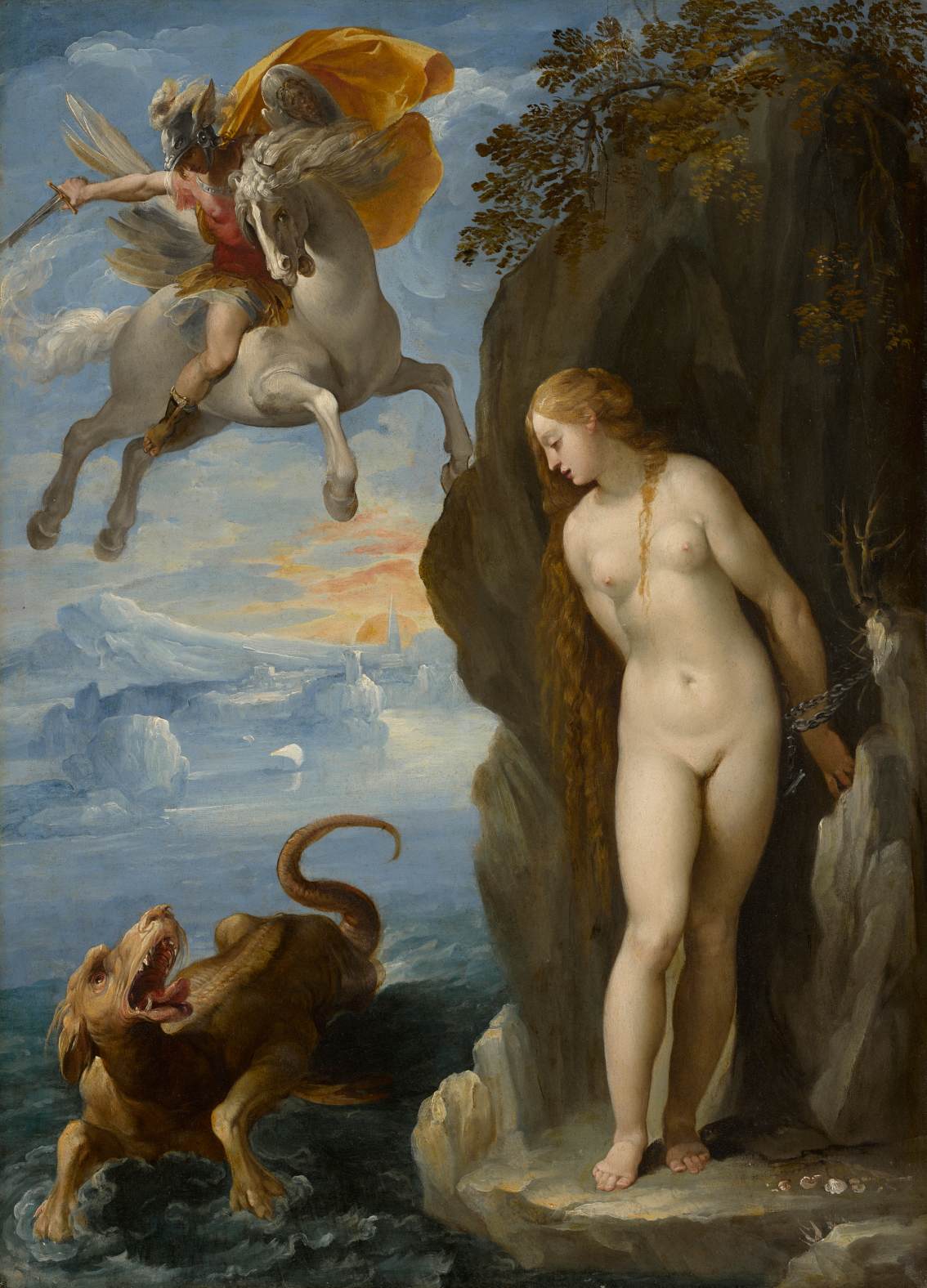 Perseo zachránit Andromeda