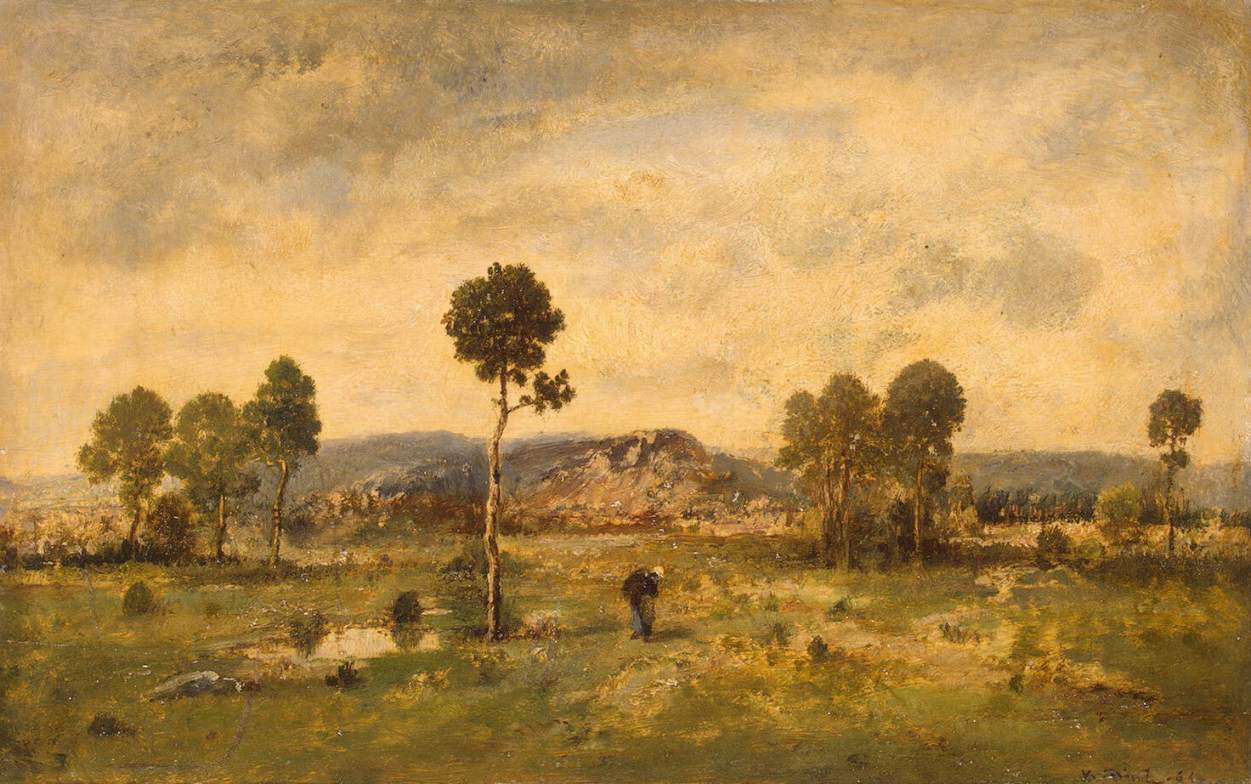 Paisagem com um Pinheiro
