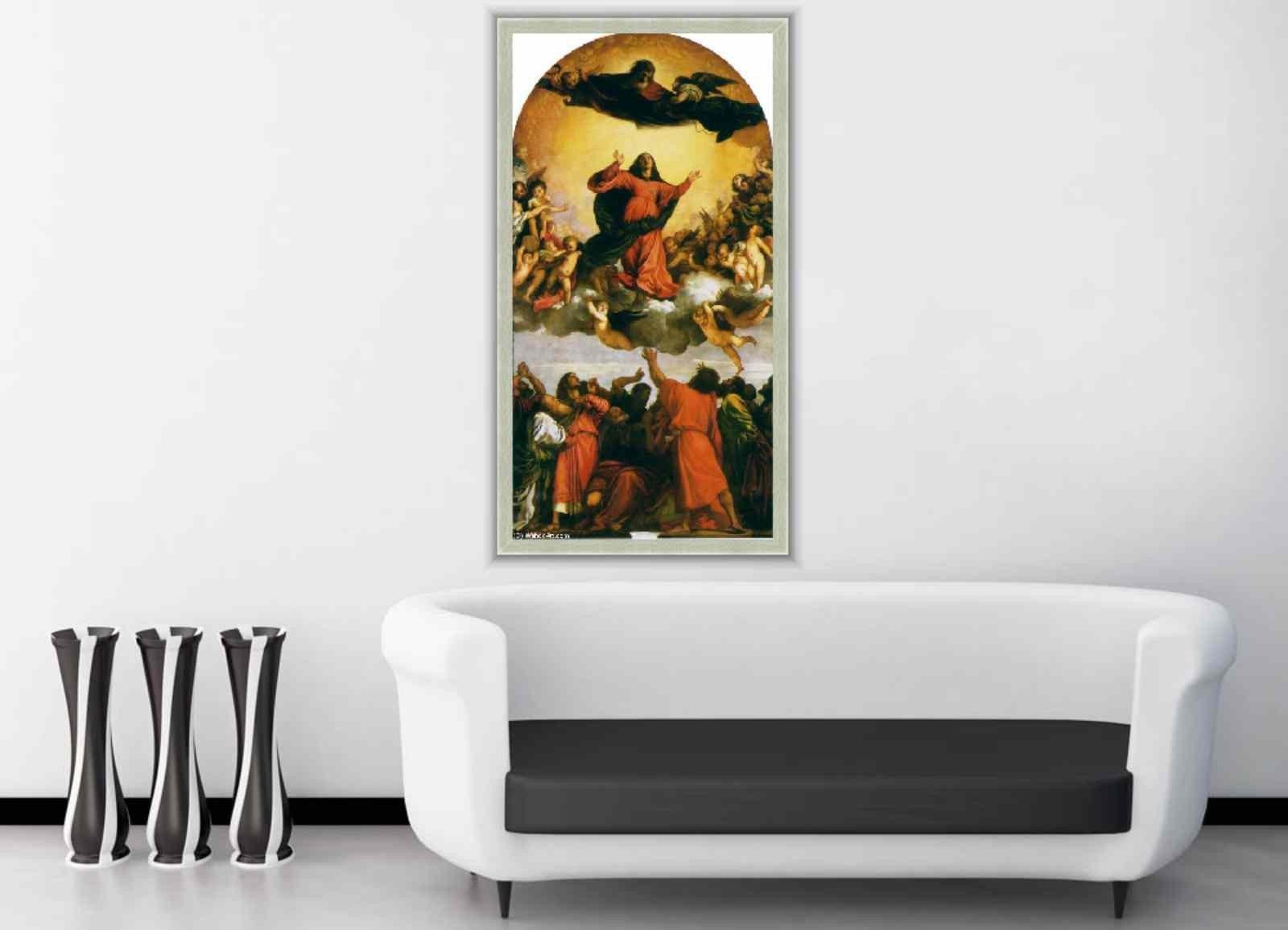 pintura Asunción de la Virgen- Tiziano