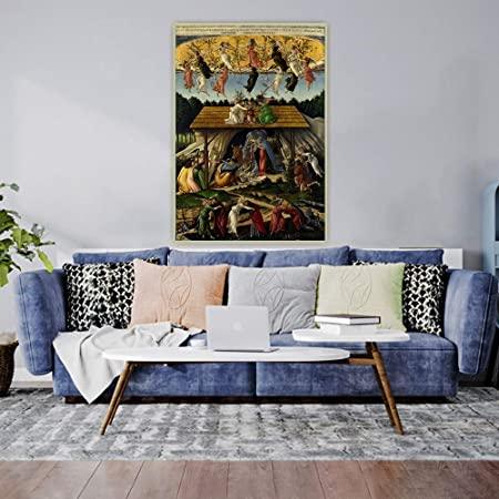 pintura La Natividad Mística- Sandro Botticelli