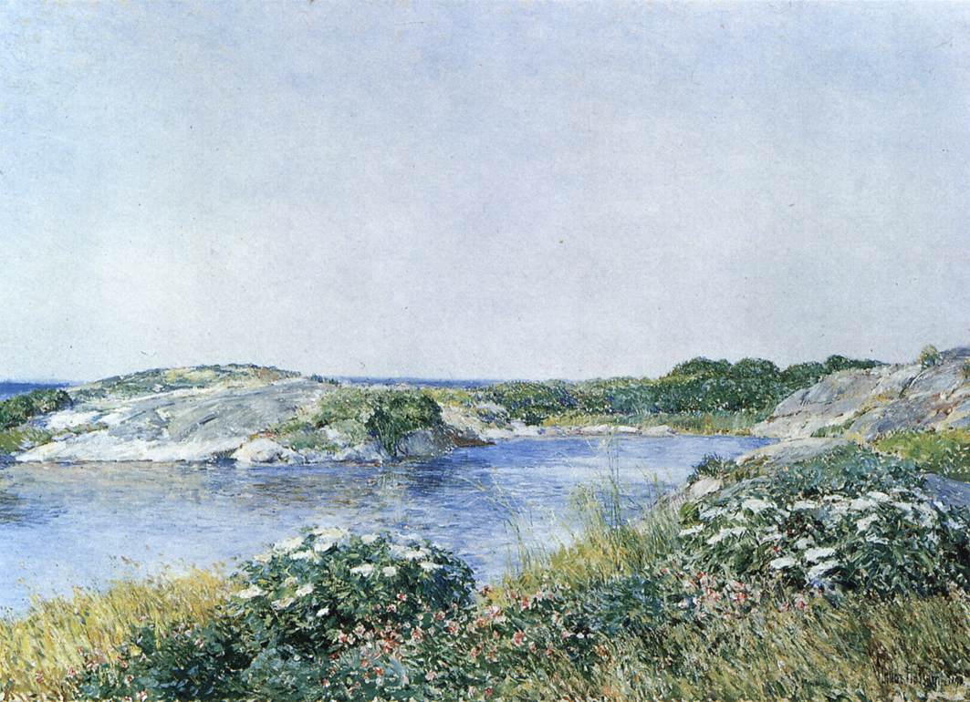 Mały staw, jabłko