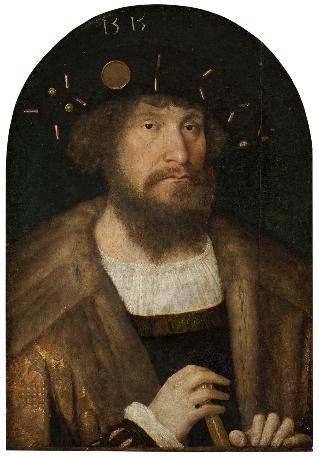 Portræt af den danske konge Christian II