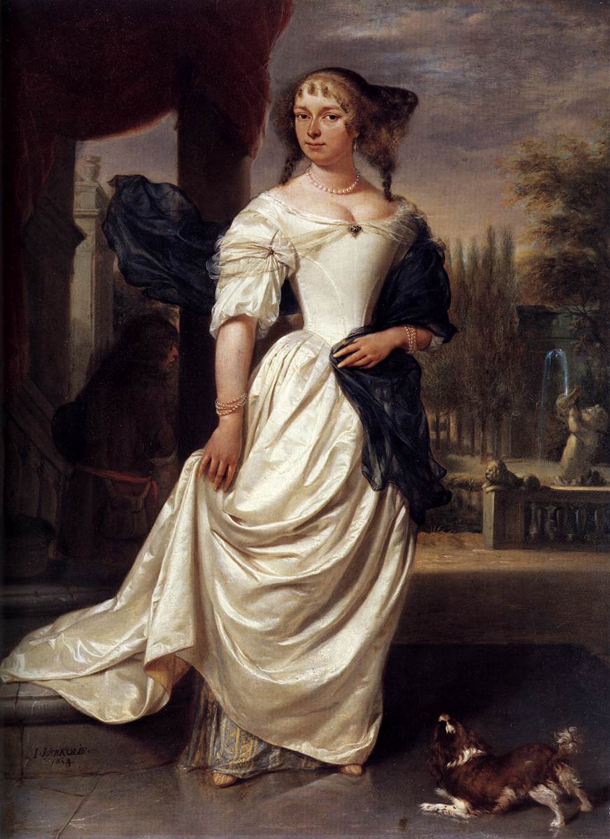 Ritratto di Margarita Dell, moglie di Johan de la Faille
