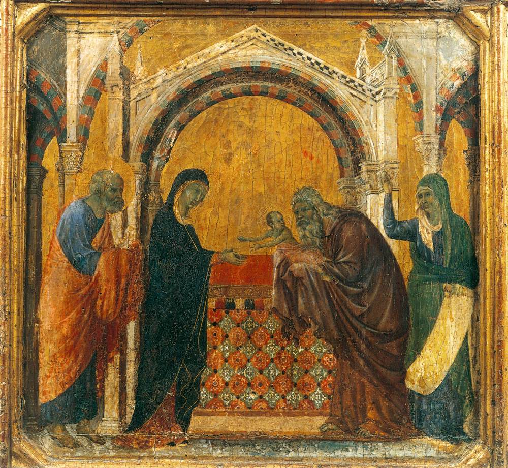 Présentation dans le temple (scène 4)