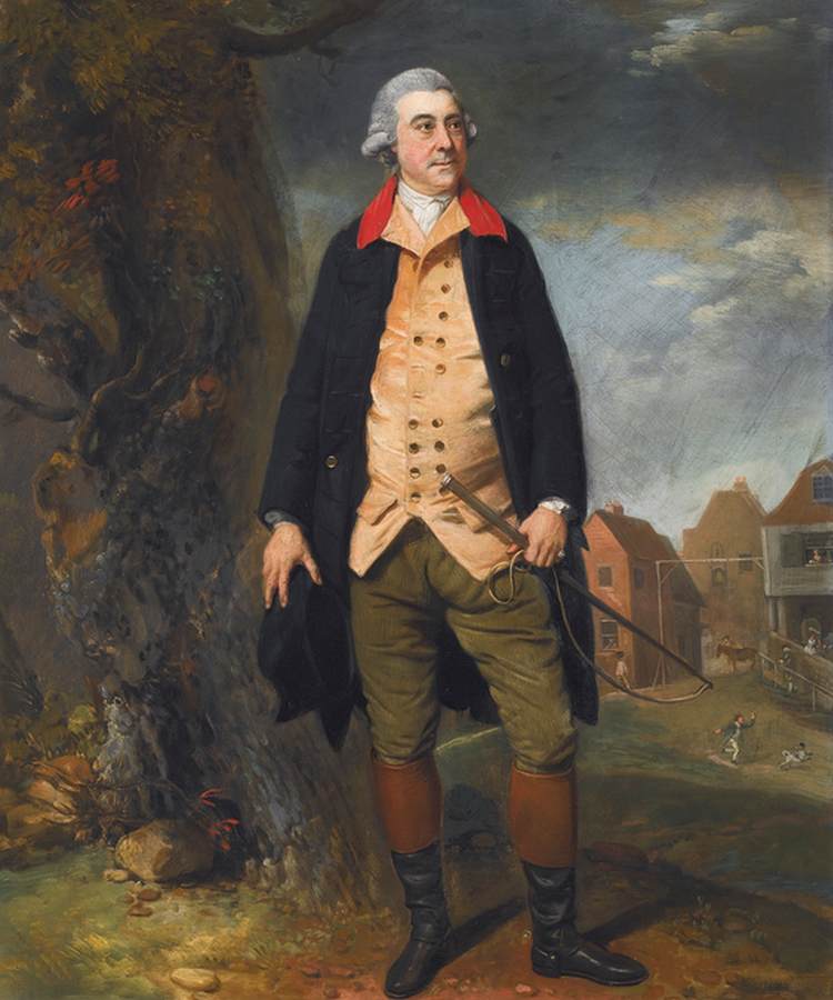 Portret Sir Roberto Preston