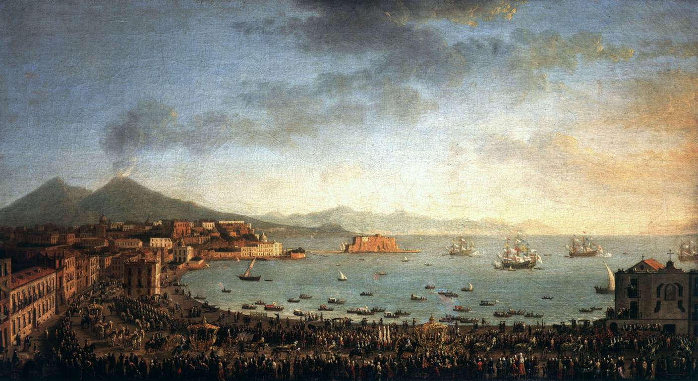 The Royal Procession to the Church of Santa Maria Di Piedigrotta