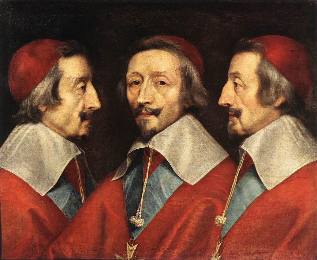 Triplo ritratto di Richelieu