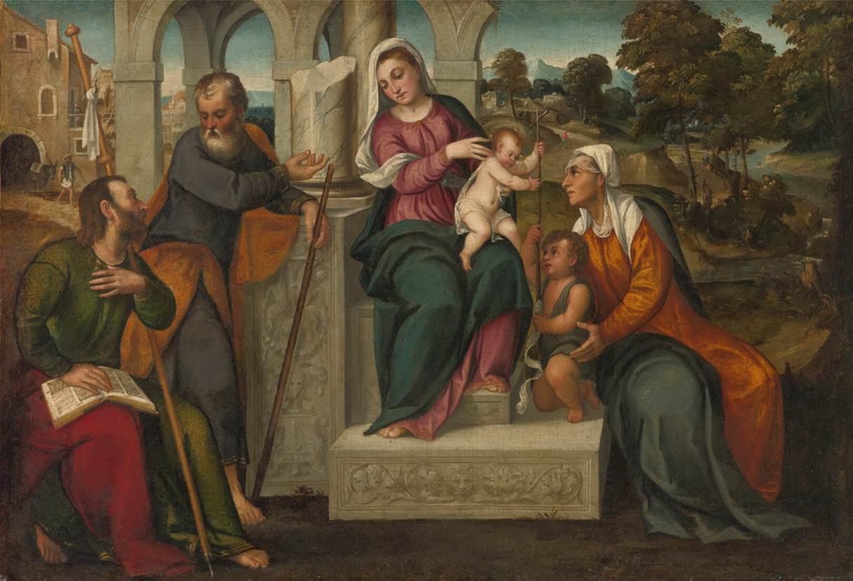 Conversación Sacra en un Paisaje