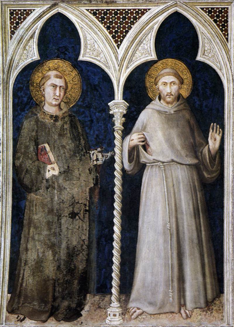 San Antonio de Padua y San Francisco