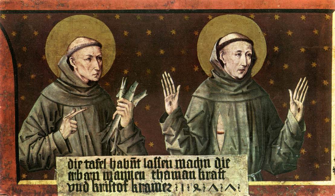 San Antonio de Padua et San Francisco de Asís