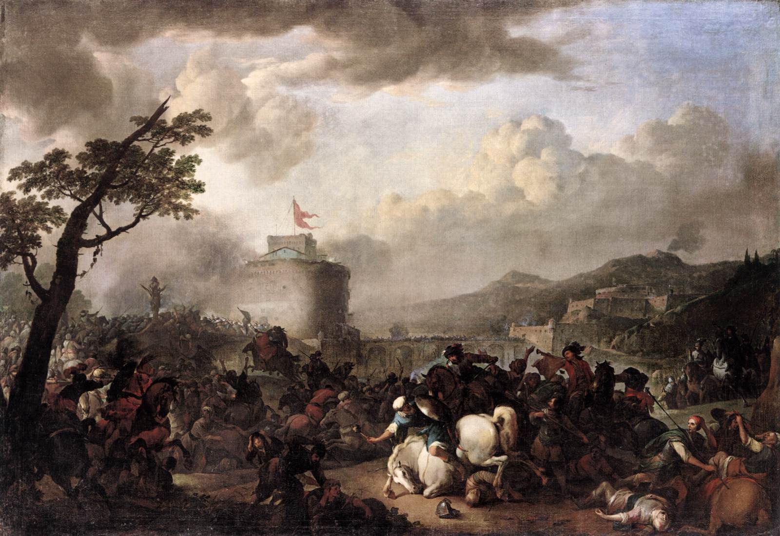 battle scene