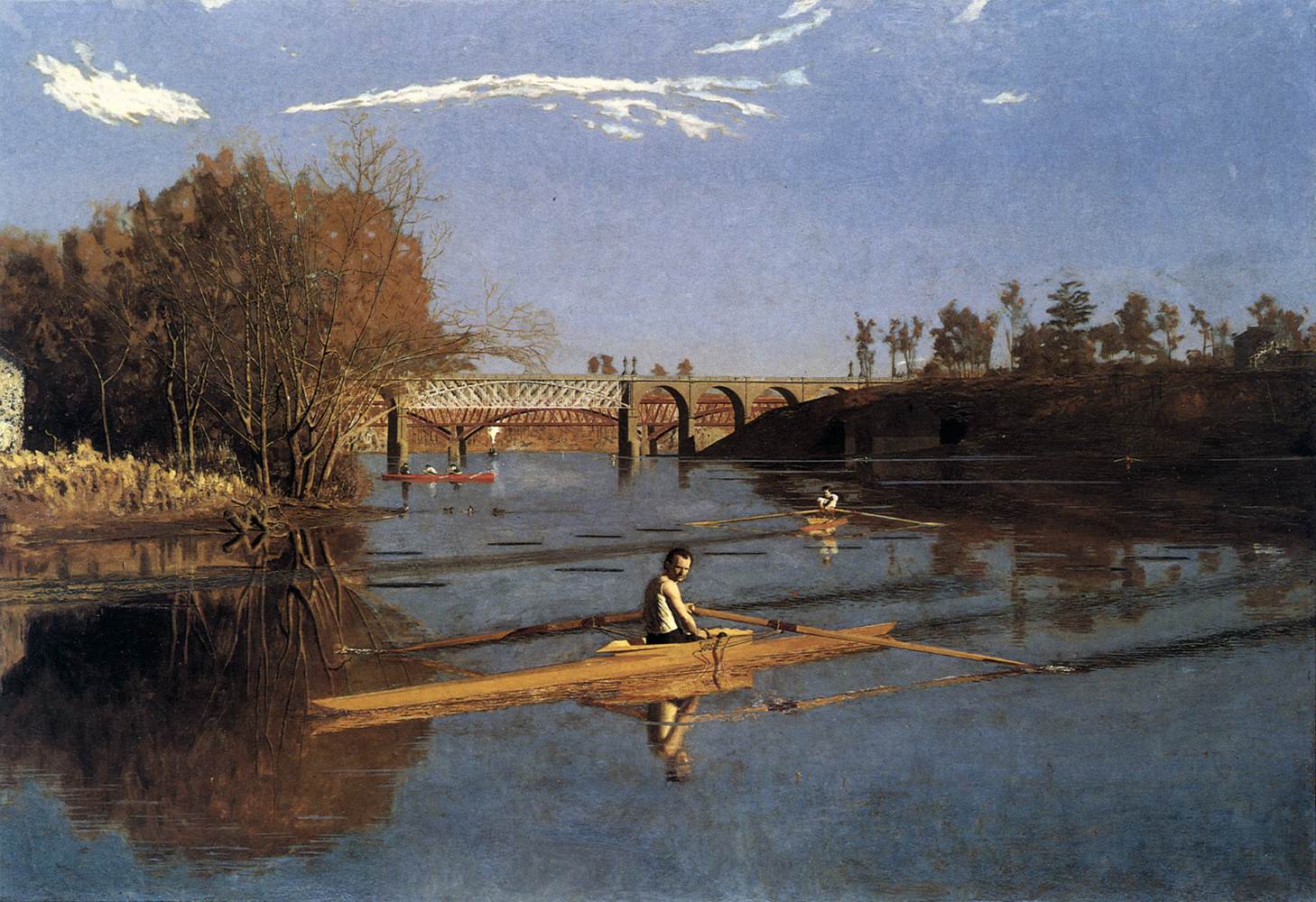 Le seul champion SCULS (Max Schmitt avec un seul aviron)