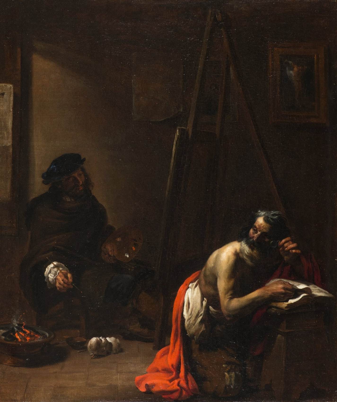 Self -portrét ve vaší studii