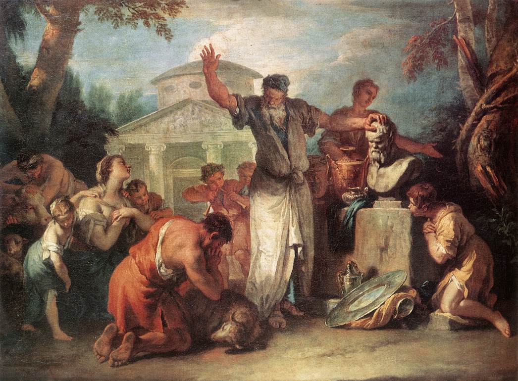 Sacrificio a Silenus