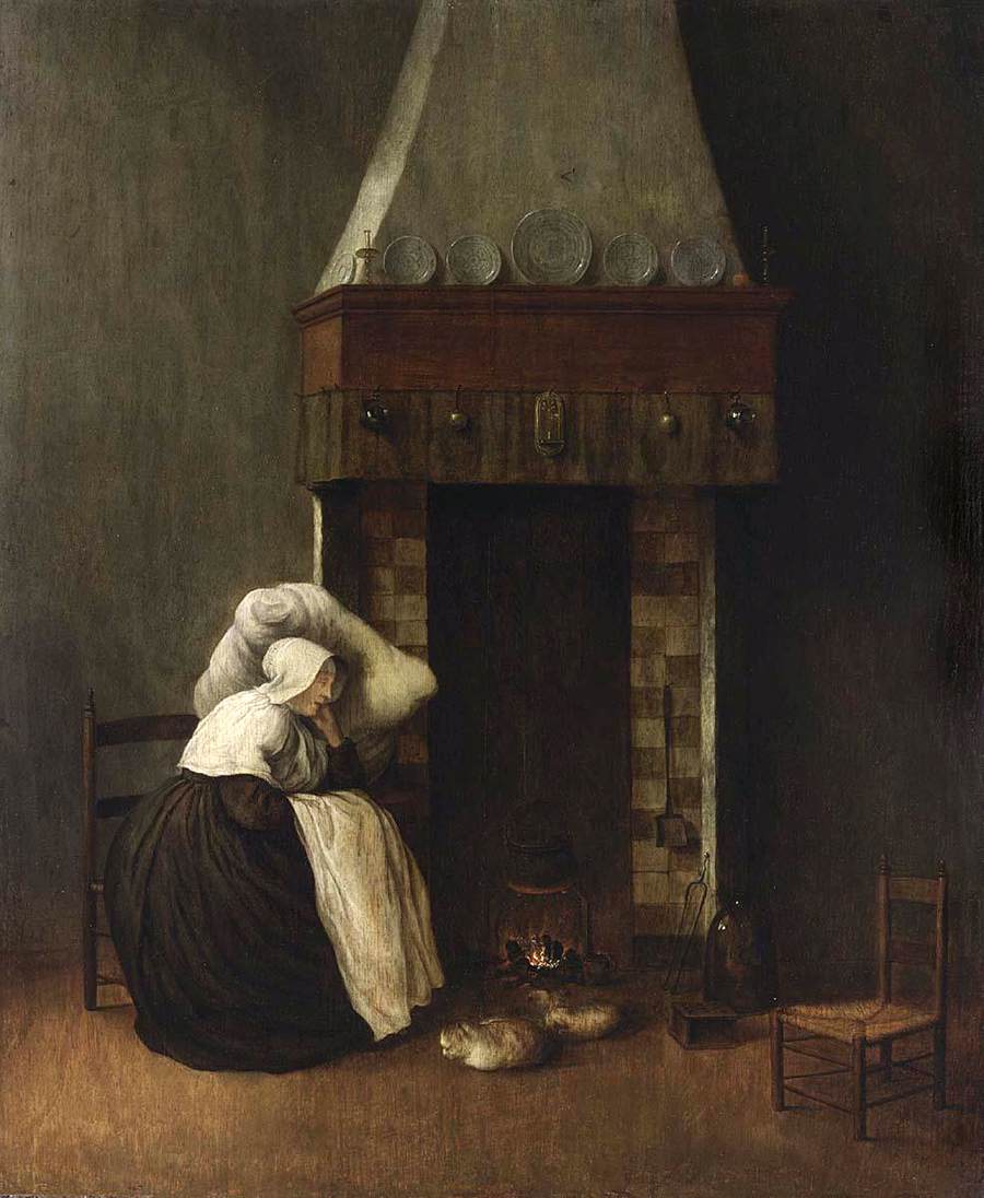 Femme endormie (la convalescence)