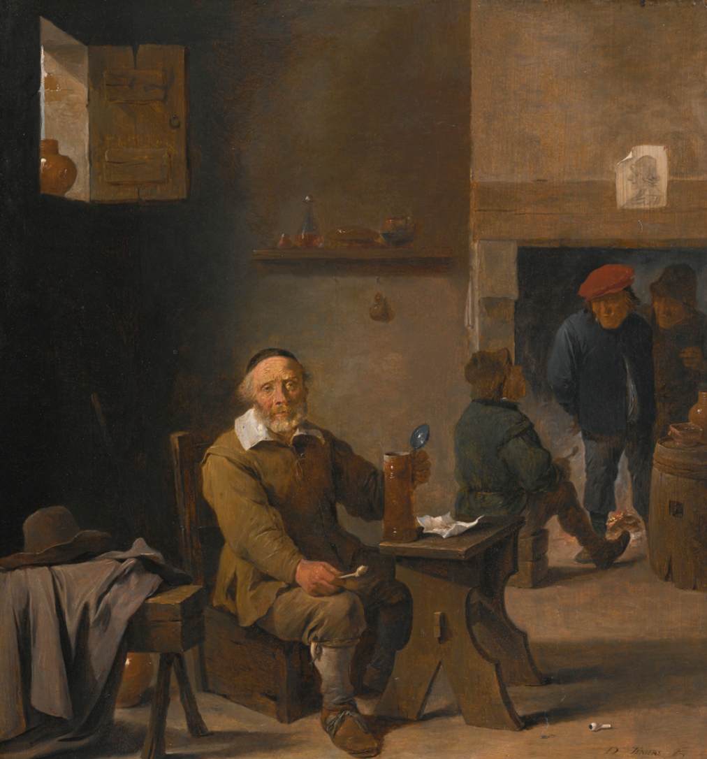 old man with a pipe