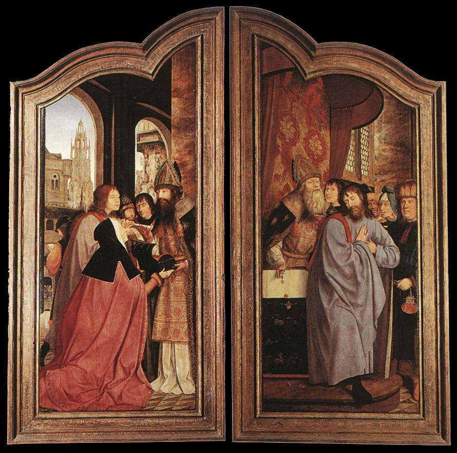 Altarbild von Santa Ana (geschlossen)