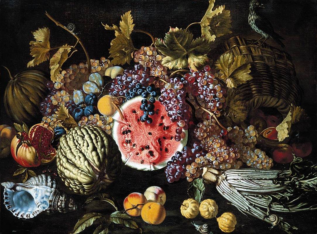 natureza morta de frutas