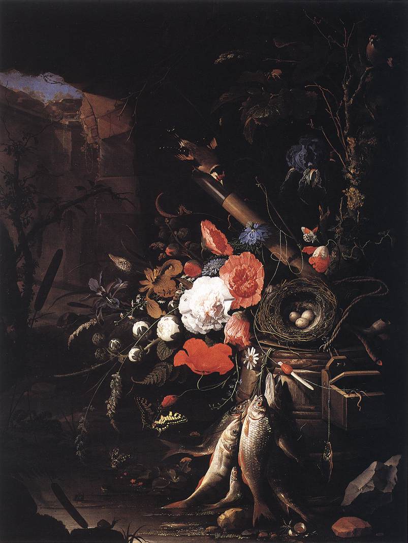 Vis en vogelnest