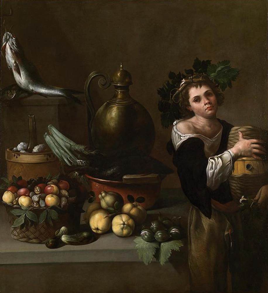 Still Life with a Child as Bacchus
