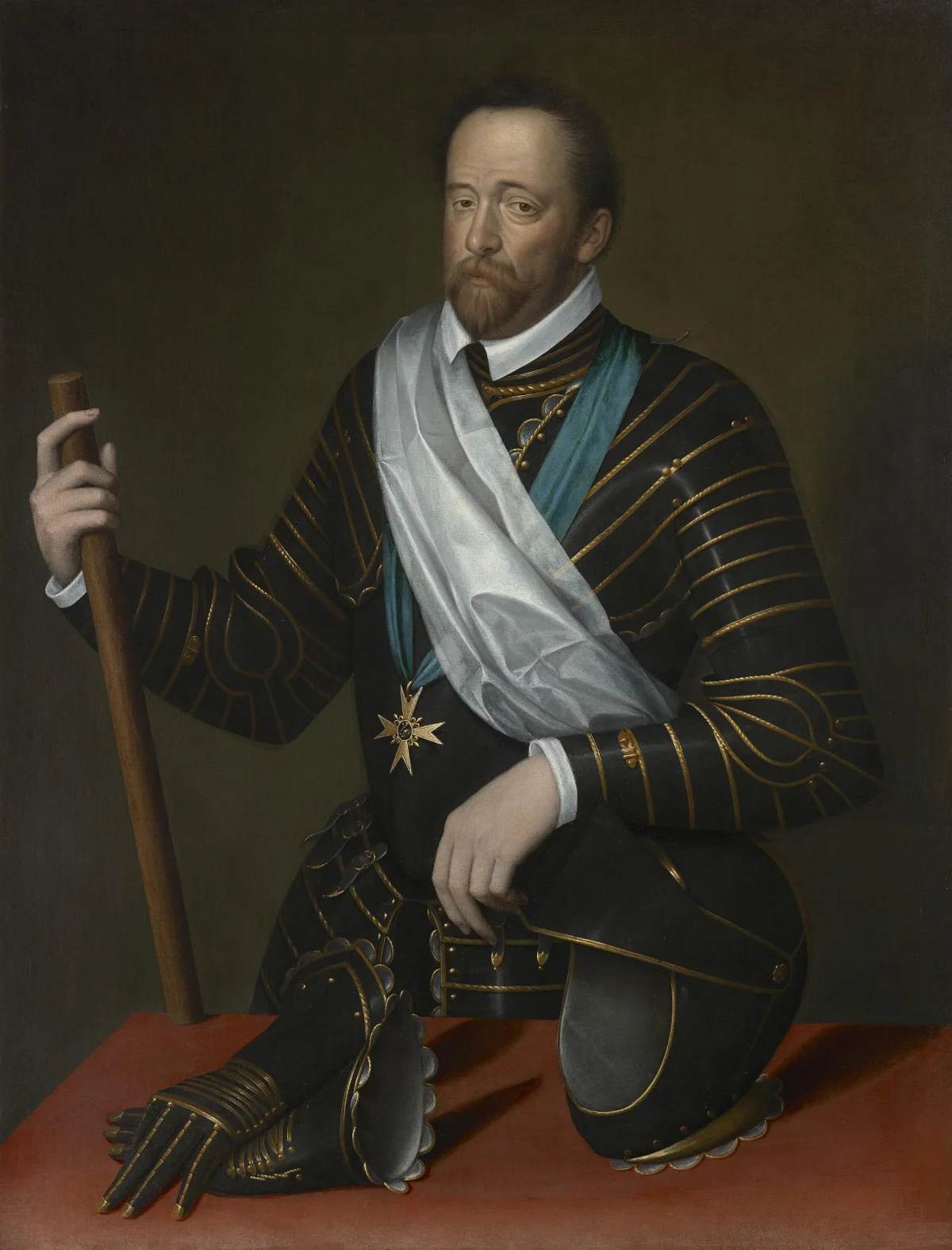 Filippo Di Piero Strozzi, com Armadura com A Ordem de São Michel