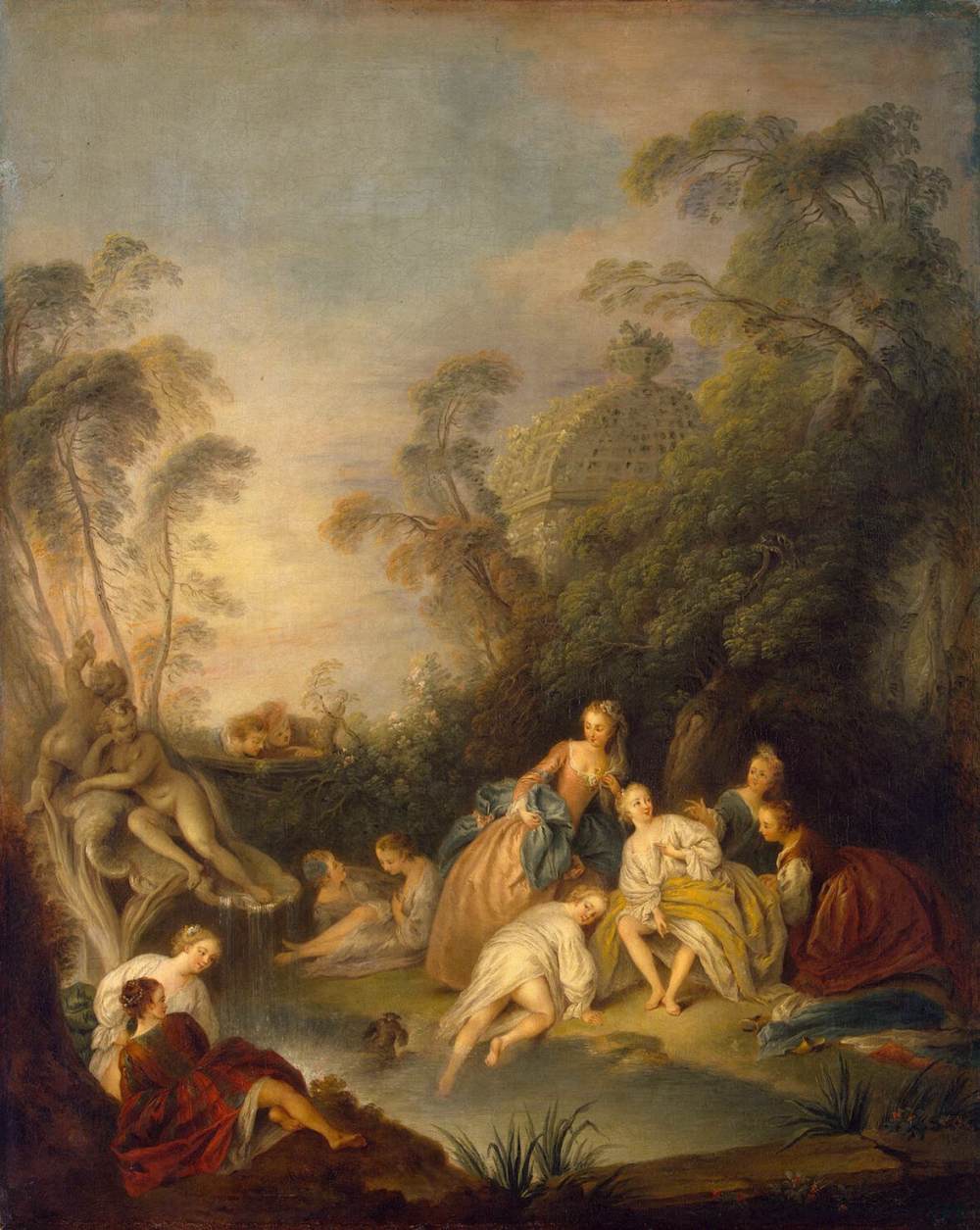 Les Baigneuses (uimarit)
