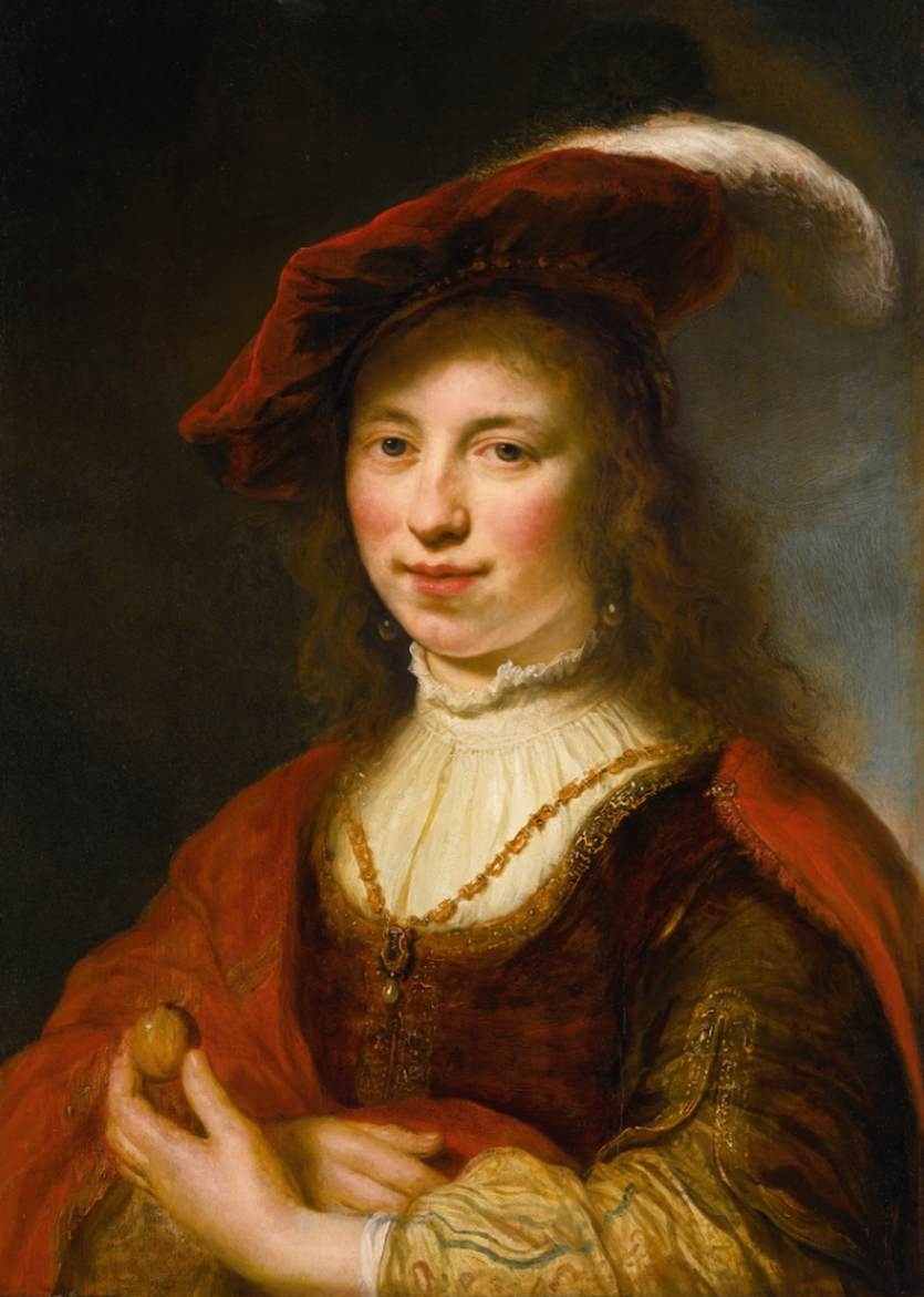 Una tronie di una giovane donna