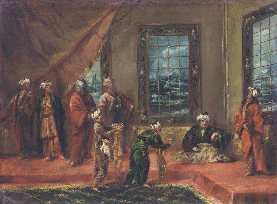 Der Sultan, der Essen und Trinken brachte