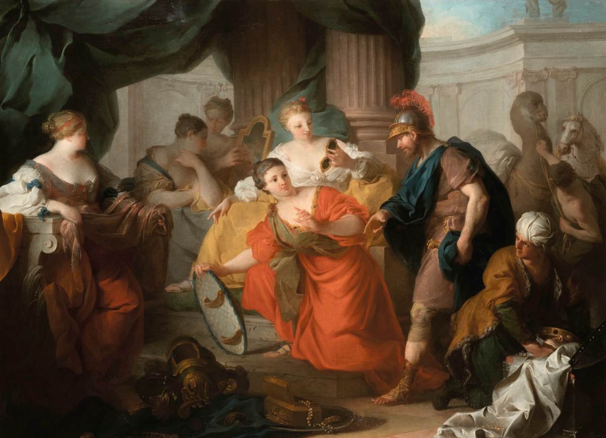 Ulises Descubriendo Aquiles Entre Las Hijas de Licomedes