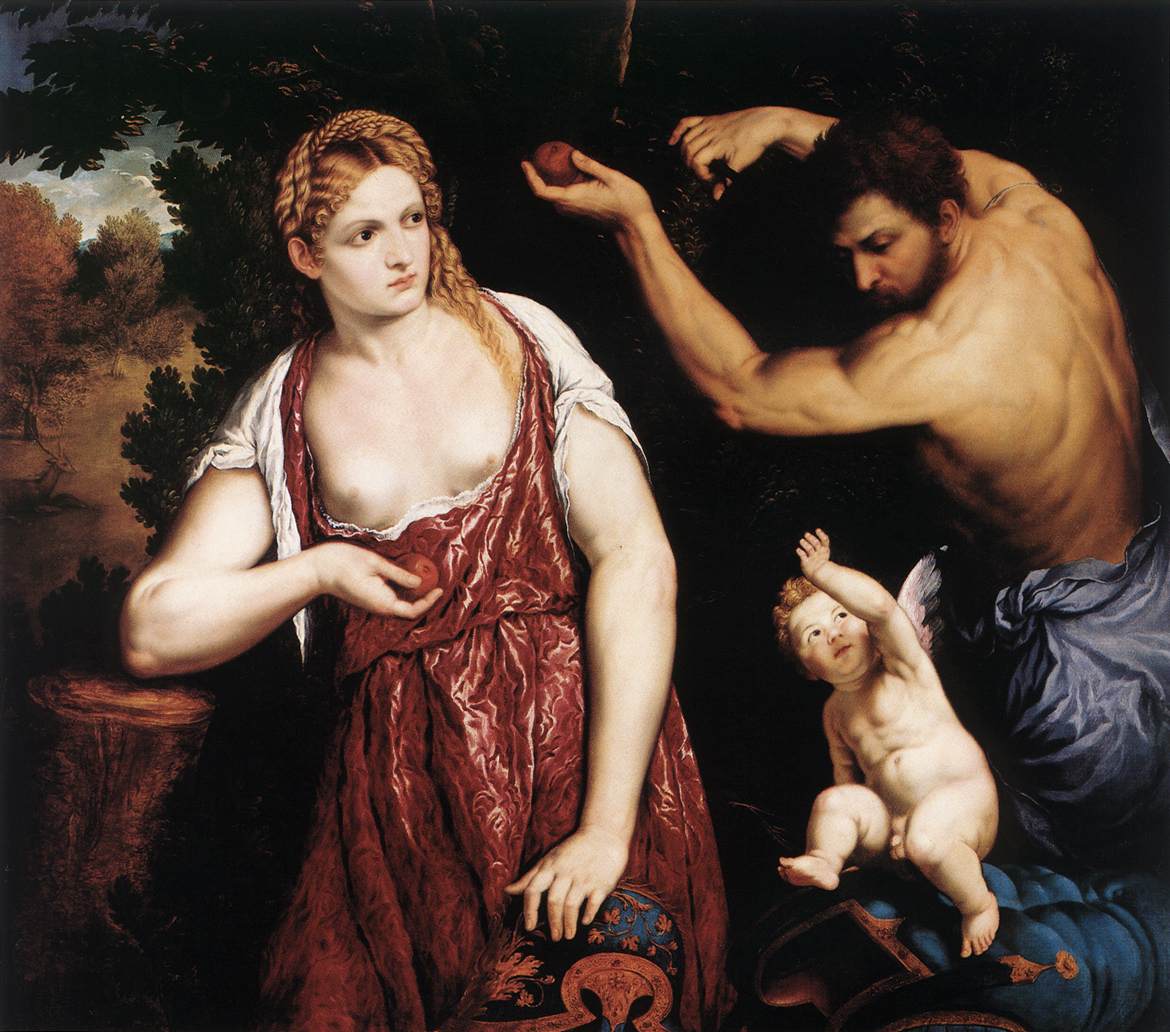 Venus und Mars mit Amor