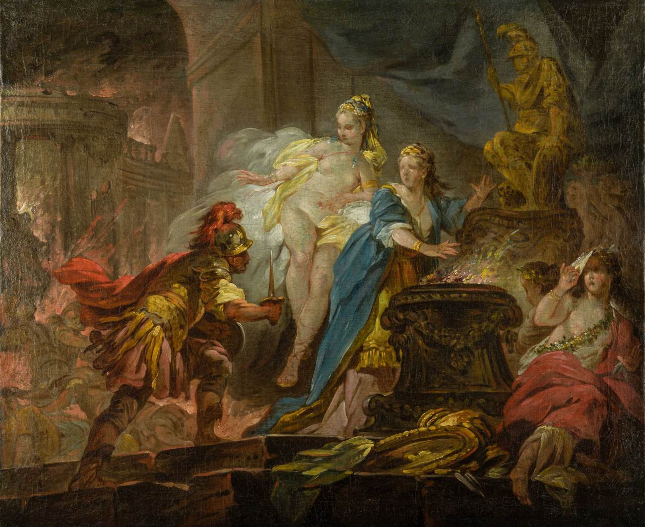 Vênus Protegendo Helena da Fúria de Eneias