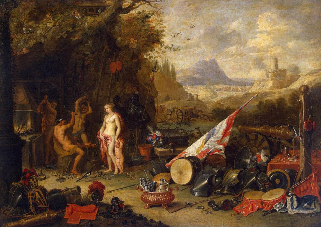 Venus in der Schmiede von Vulcano