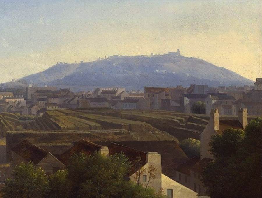 Vista Desde uma Janela do Boulevard de La Madeleine em Paris