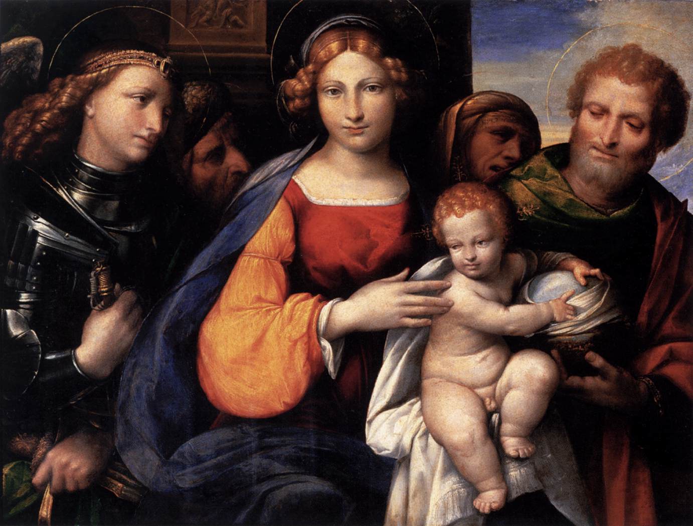 Madonna and Child with Saints