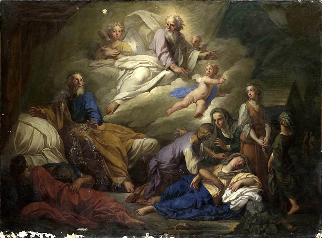 Visión de Jacobo en Egipto Mientras Va a Ver a su Hijo José