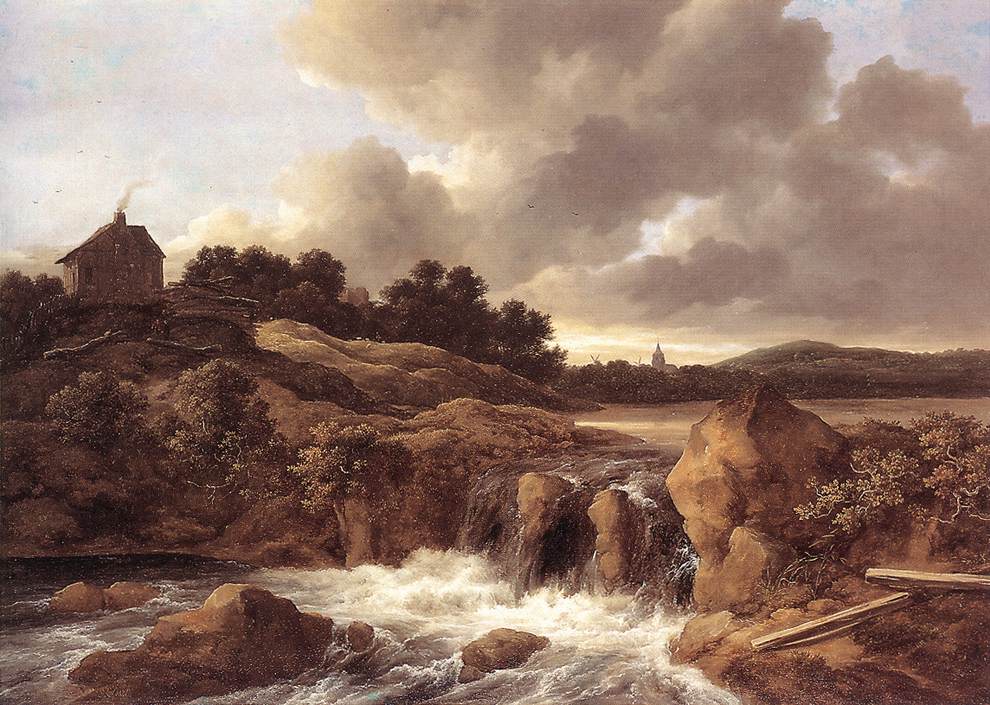 Paysage en cascade