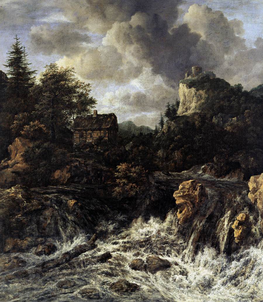 The waterfall