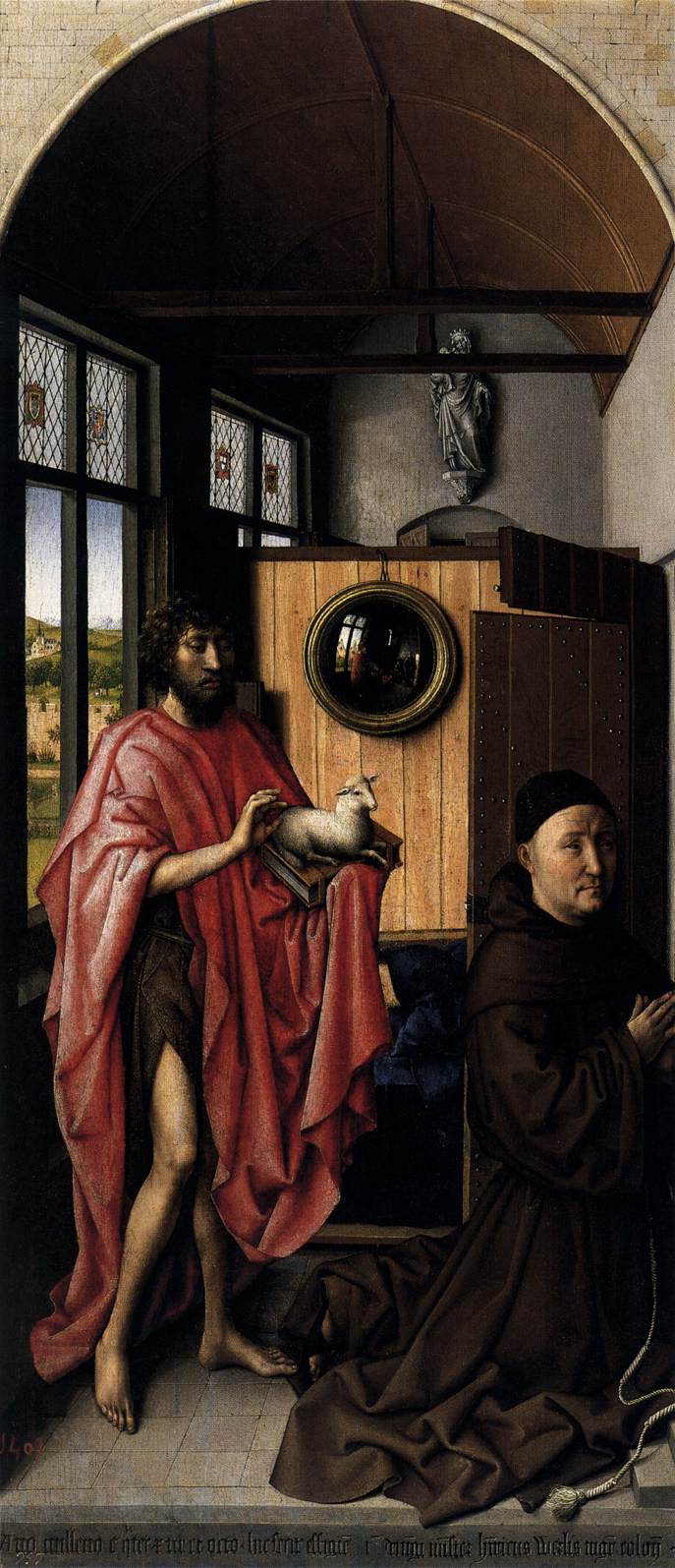 Le retable werl (aile gauche)