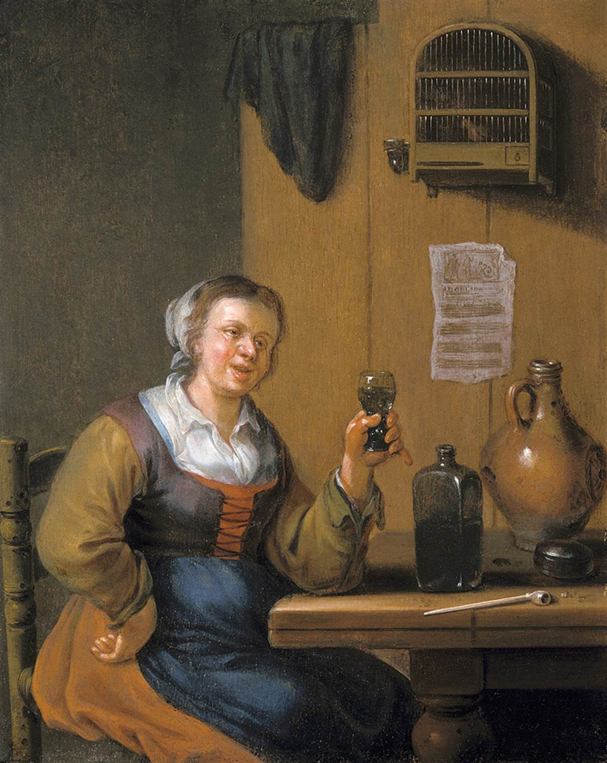 Frau trinken