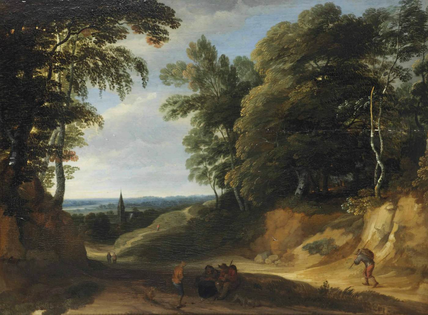 paisagem arborizada
