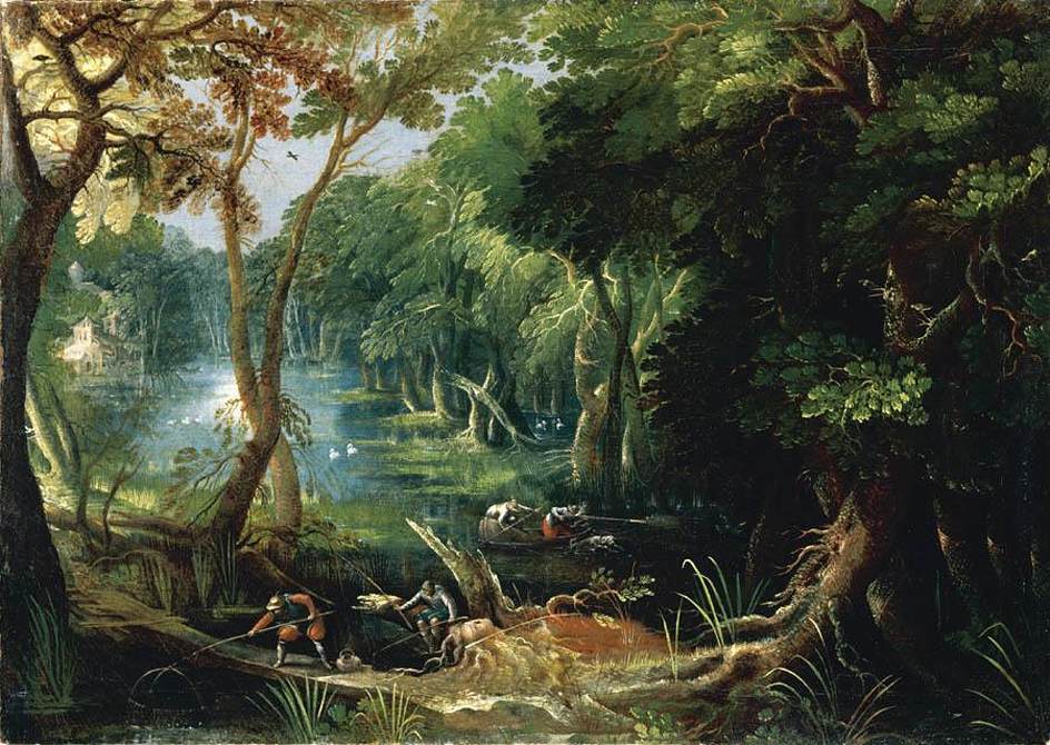 Paysage de la rivière Boscoso