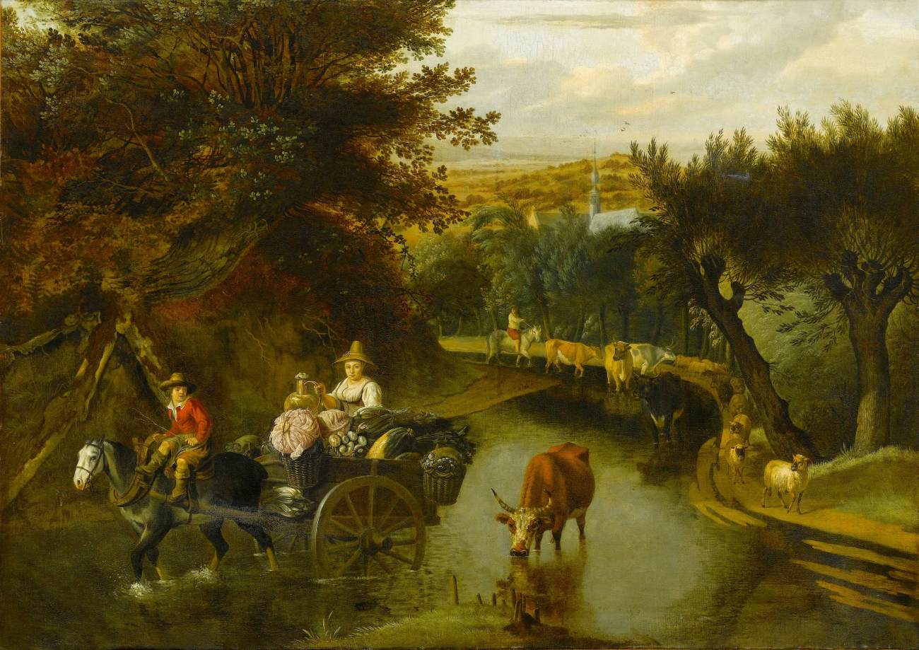 Paysage boisé