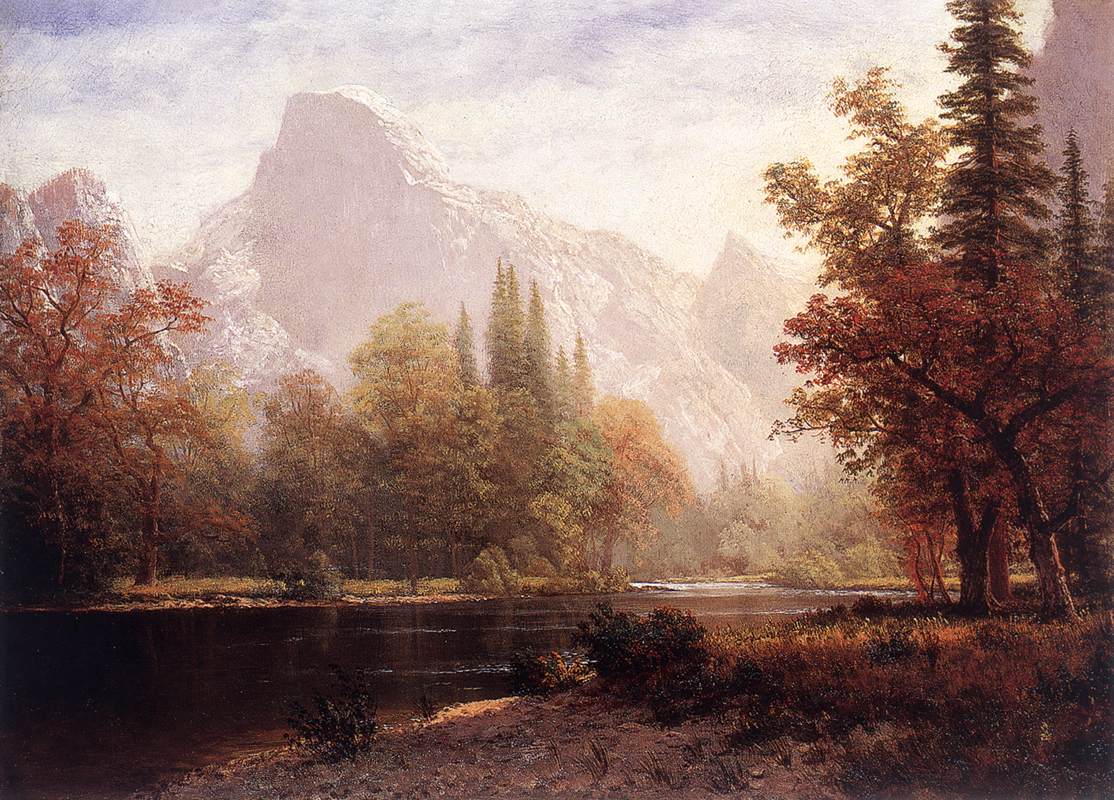 Yosemite Valley ved solnedgang