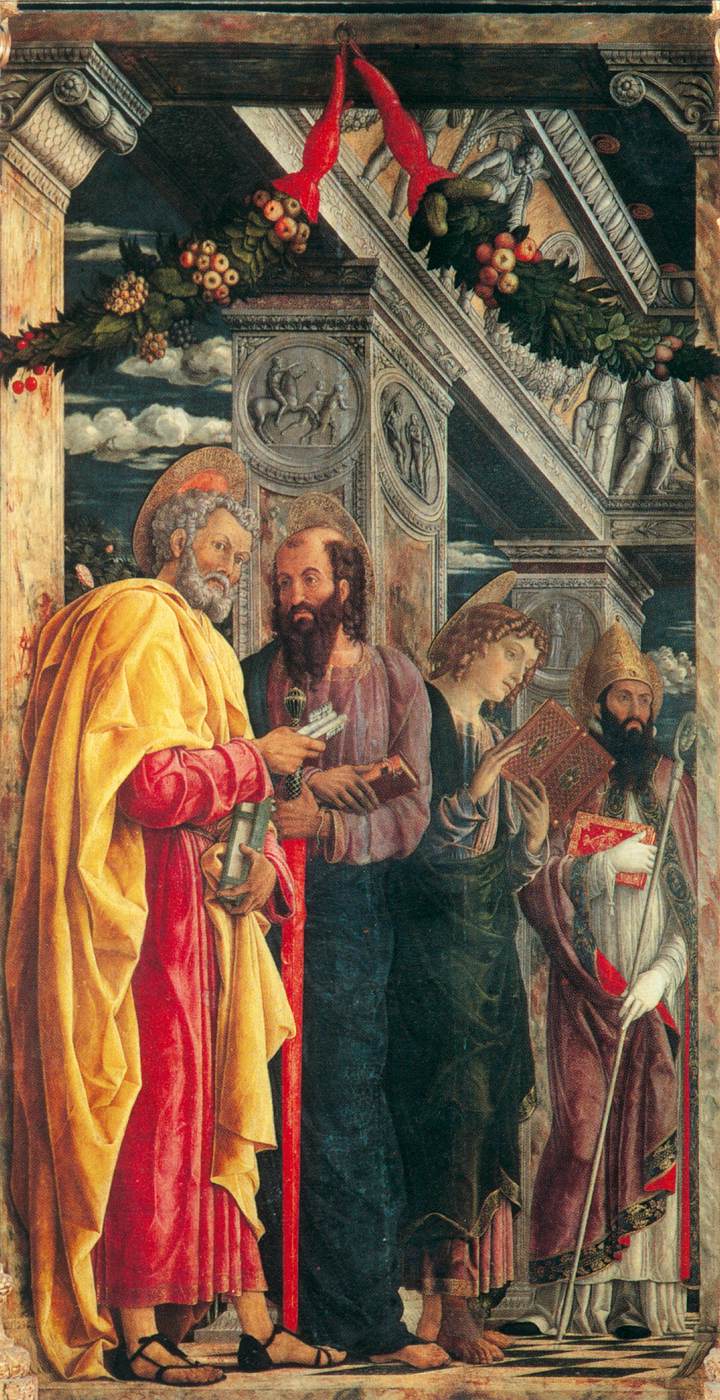 San Zeno Polyptic (venstre del)