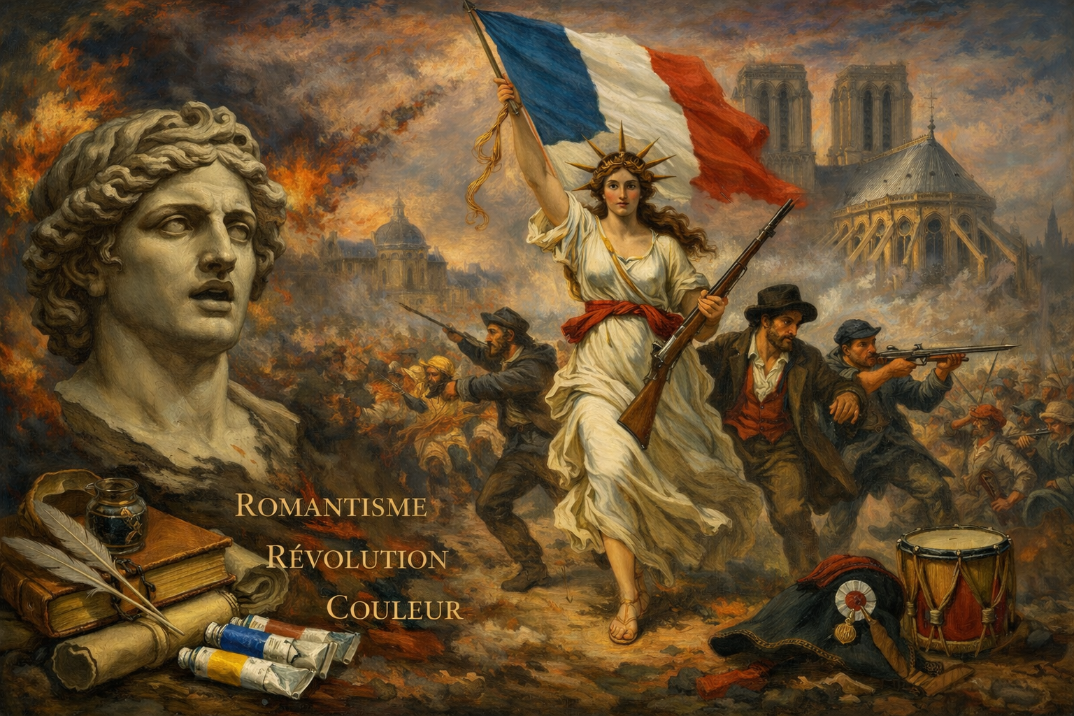 Delacroix: Romanticismo, Revolución y Color